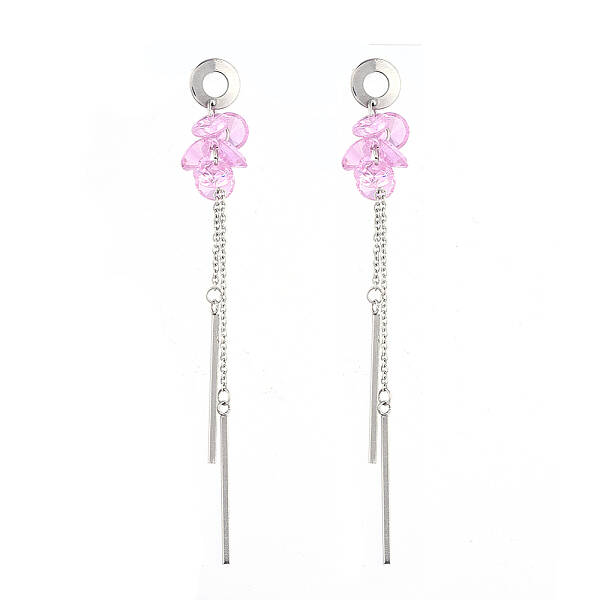304 Stainless Steel Dangle Stud Earring