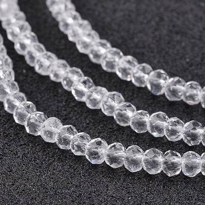 Electroplate Glass Bead Strands