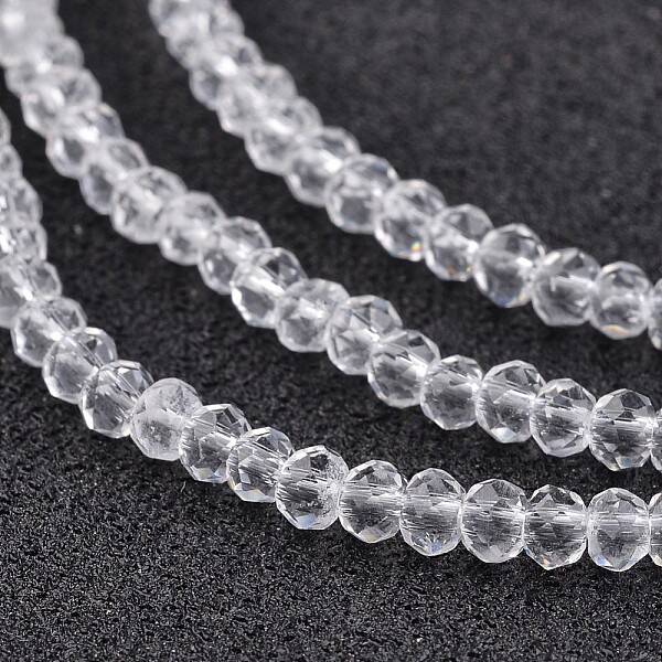 Electroplate Glass Bead Strands