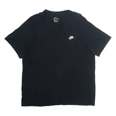 NIKE Mens T-Shirt Black 2XL