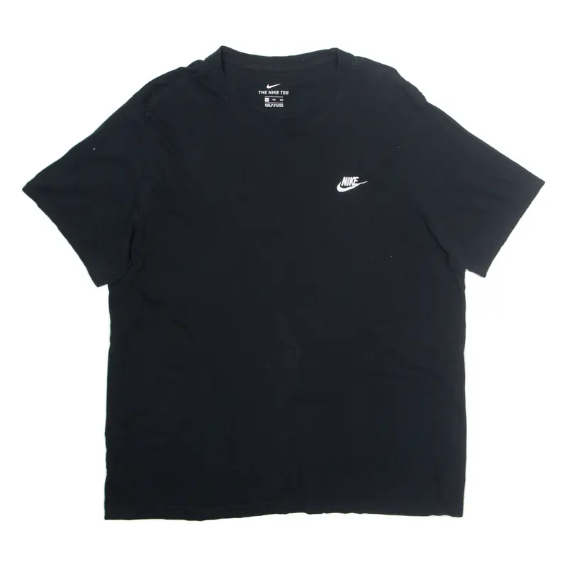 NIKE Mens T-Shirt Black 2XL