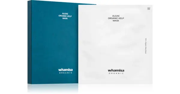 WHAMISA Algae Organic Kelp maschera deep regeneration with seaweed 5 pieces