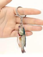 Fish Design Keychain, Cute Fish Shaped Acrylic Keychain for Men & Women, Fashion Accessories for Daily Use, Trendy All-match ...