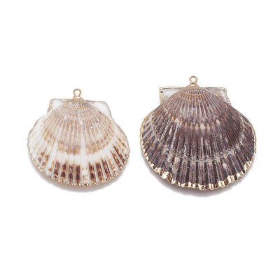 Electroplate Shell Pendants