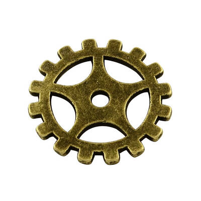 Tibetan Style Alloy Gear Pendants