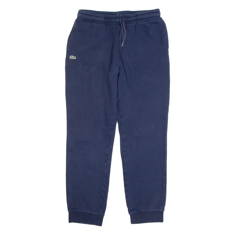 LACOSTE Boys Joggers Blue Tapered 16Y W26 L25