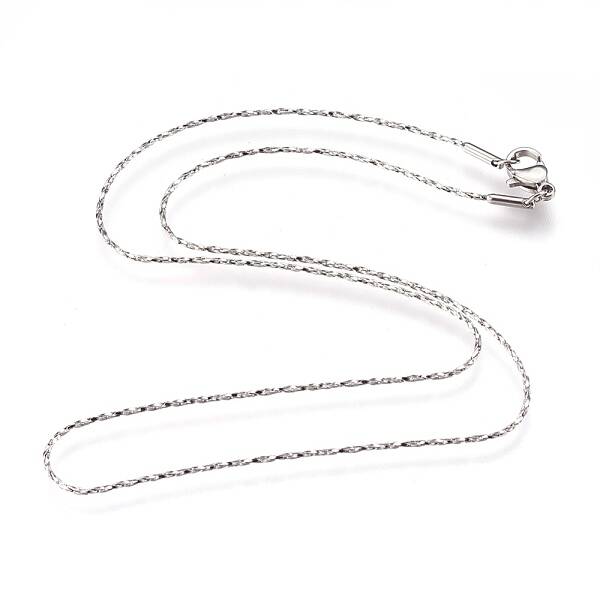 Non-Tarnish 304 Stainless Steel Boston Link Chains Necklaces