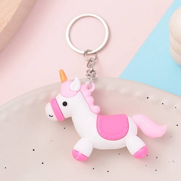 PVC Plastic Keychain