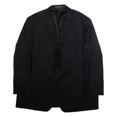 PIERRE BALMAIN Mens Blazer Jacket Grey Striped L