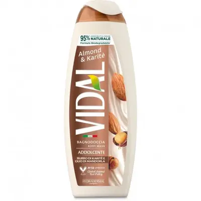 Vidal Vidal Shower gel 500 ml Almond and Shea
