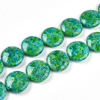 Synthetic Turquoise Beads Strands