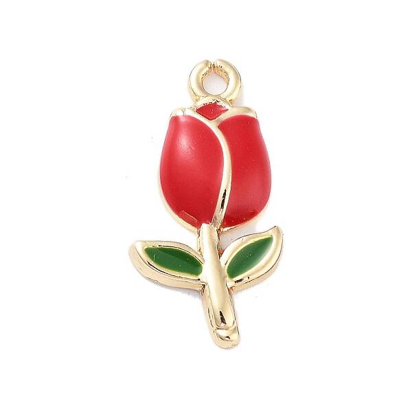 Golden Plated Alloy Enamel Pendants