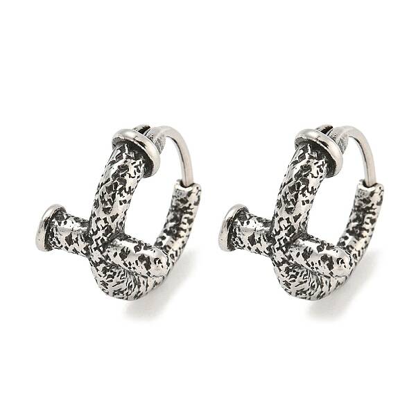 316 Surgical Stainless Steel Hoop Earrings