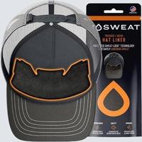 NoSweat Trucker Hat Sweat Liner & Mesh Hat Sweat Guard Bands | Patented (6-Pack)