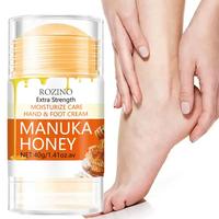 40g Honey Hand & Foot Care Stick, Hydrating Hand & Foot Moisturizer For Rough and Cracked Skin, Daily Skin Care For Hands, El...
