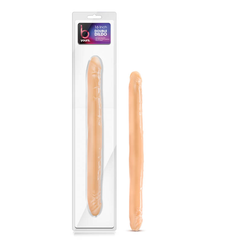 B Yours 16 Double Dildo - Beige