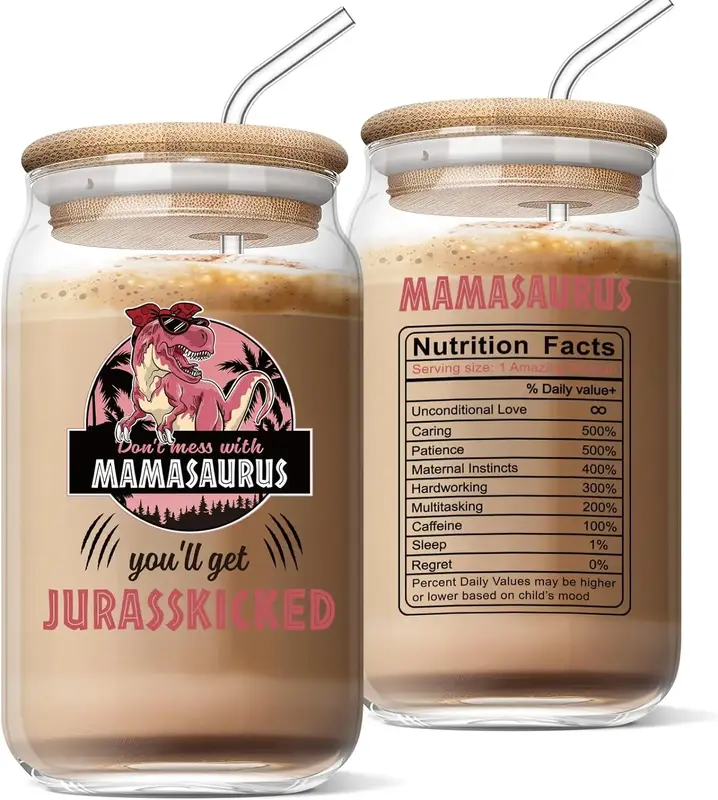 Birthday Gifts Funny Gifts for Mom from Daughter or Son Mom Mamasaurus Birthday Gifts Ideas, Christmas Day Gifts for Mother i...