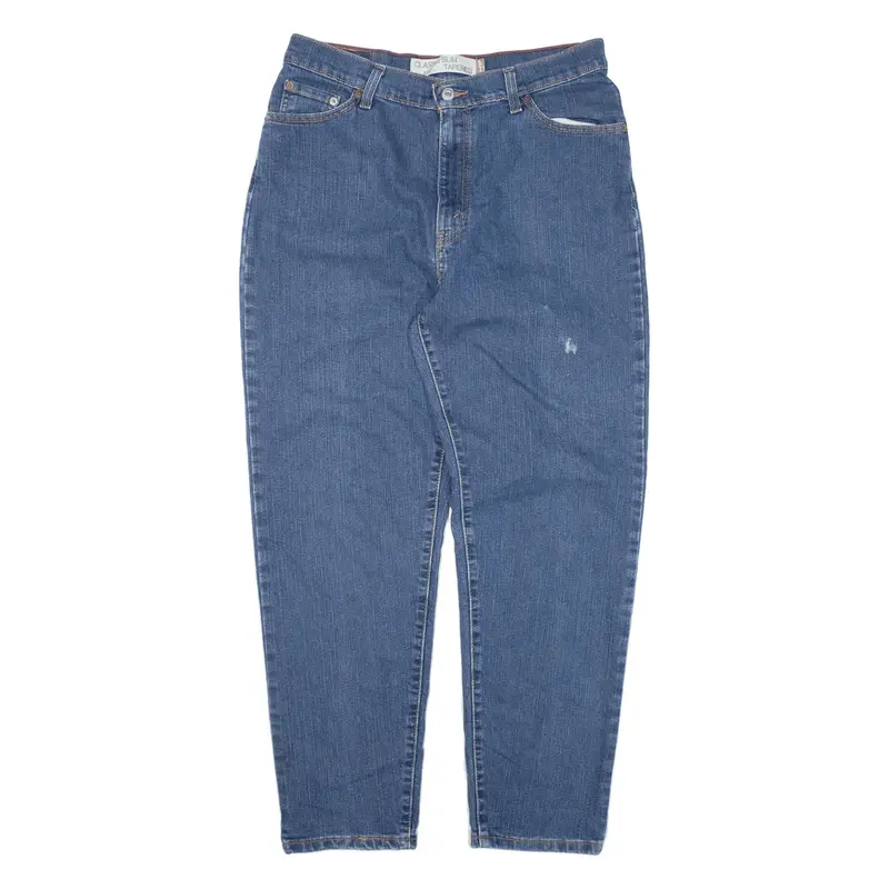 LEVI'S 512 Jeans Blue Denim Slim Tapered Womens W30 L27