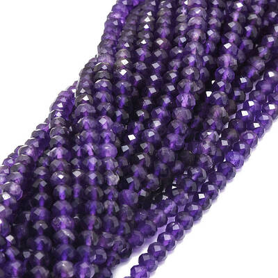 Natural Amethyst Beads Strands