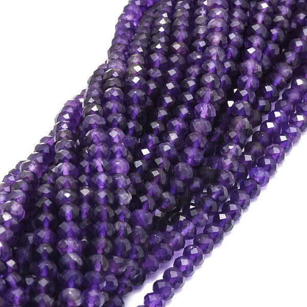 Natural Amethyst Beads Strands