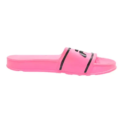 FILA Slider Sandals Pink Synthetic Womens UK 10