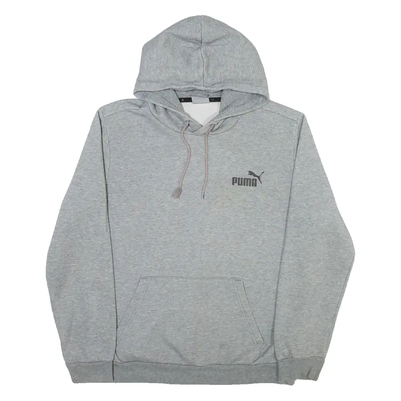 PUMA Mens Grey Hoodie S