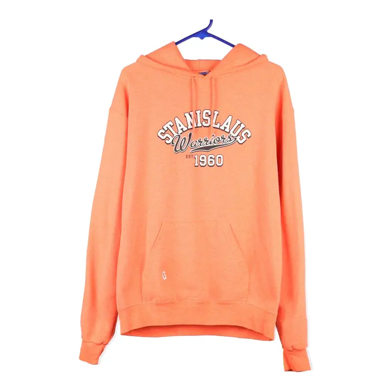 Champion Hoodie - Medium Orange Cotton Blend