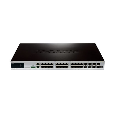 DGS-3620-28TC-SI D-Link 20 x Ports 1000Base-T + 4 x Ports Combo SFP + 4 x Ports SFP+ Layer 3 Managed Gigabit Ethernet Network...