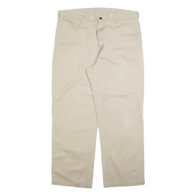 DICKIES Mens Trousers Beige Relaxed Straight W39 L30