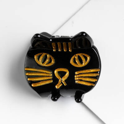 Cute Cat Shape Hair Claw Clip