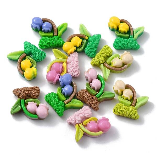 Opaque Resin Decoden Cabochons