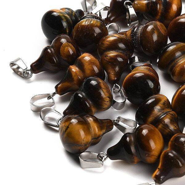 Natural Tiger Eye Pendants