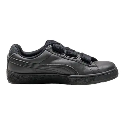 PUMA Sneaker Trainers Black Leather Womens UK 5