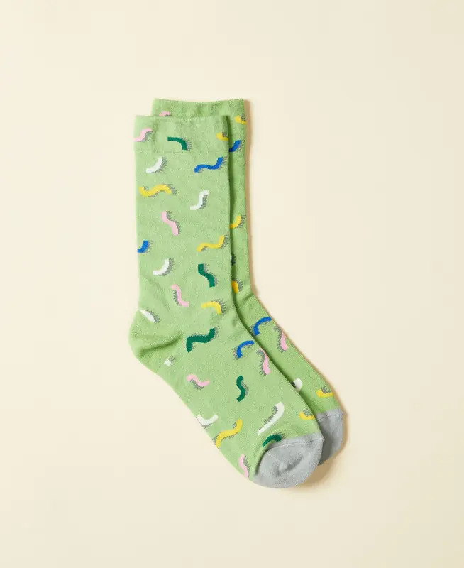 Women's Crew Socks Ribbon