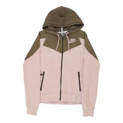 Nike Hoodie - Large Pink Cotton