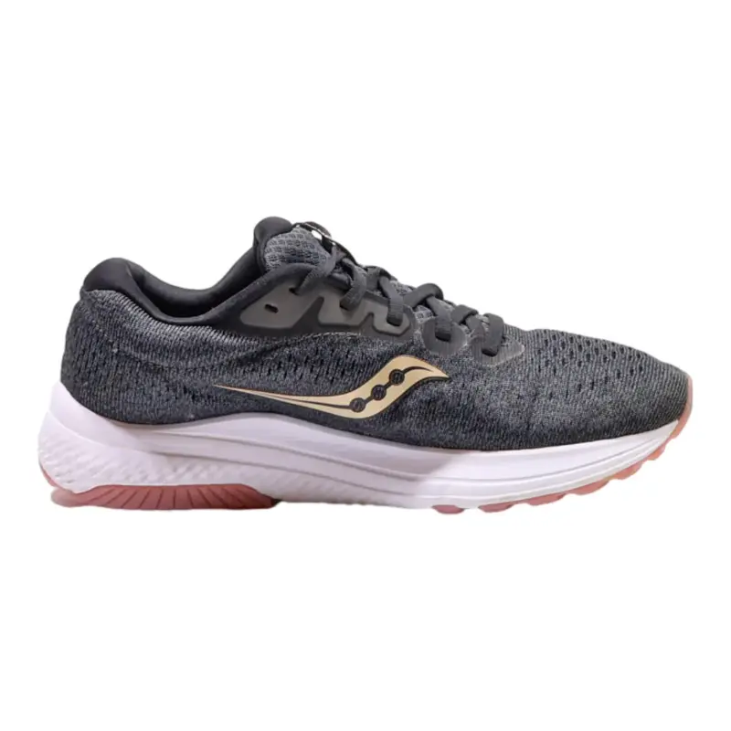 SAUCONY Sneaker Trainers Grey Synthetic Womens UK 7