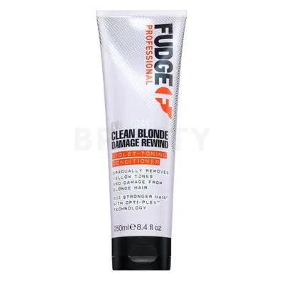 Fudge Professional Clean Blonde Damage Rewind Balsamo Tonificante Viola 250 ml