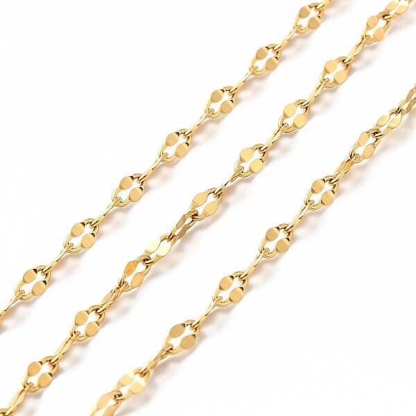 Ion Plating(IP) 304 Stainless Steel Dapped Chains