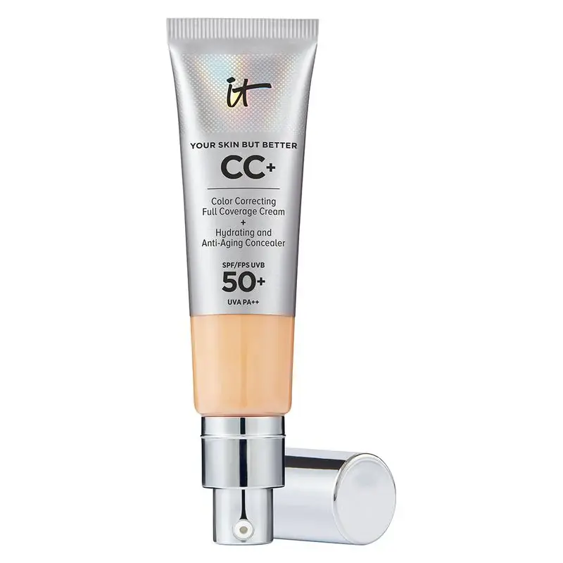 IT Cosmetics Your Skin But Better CC+ Full Coverage Foundation SPF 50+ for Women Medium 32ml