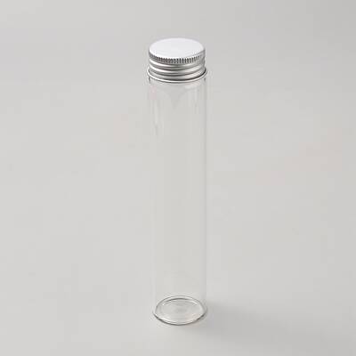Clear Glass Bead Storage Tubes