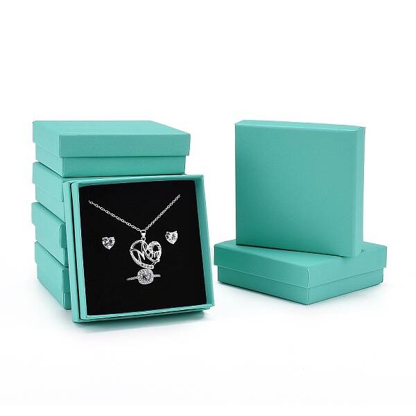 Cardboard Gift Box Jewelry Set Boxes
