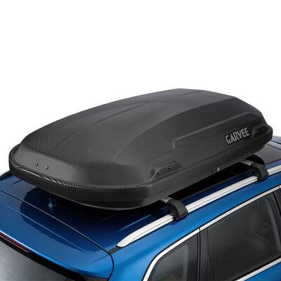 Garvee 11.5 Cu Ft Rooftop Cargo Box - Hard Shell Roof Carrier with Dual-Side Opening, 135 lbs Capacity, Lockable ABS Storage,...