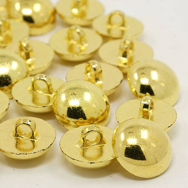 1-Hole Plating Acrylic Shank Buttons