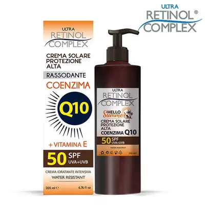 Retinol complex Hello Summer Sunscreen SPF 50 Coenzyme Q10 200 ml