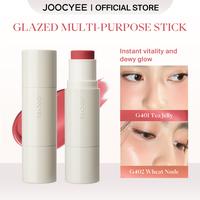 JOOCYEE Glazed Multi-Purpose Stick Mood Dewy Blush Highlighter Long-Lasting Beginner Friendly Multi Shades Giftable Portable ...