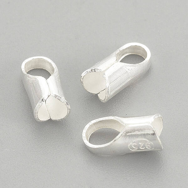 925 Sterling Silver Ends Caps