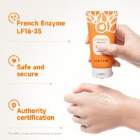 【Hot】Brightening Orange Enzyme Exfoliating Gel – Facial Cleansers-Gentle Pore Minimizer & Skin Renewal for Sensitive Sk...