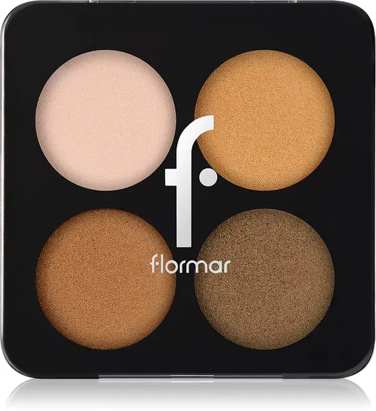 Flormar Color Eyeshadow Palette Color 003 Bronze Goddess 6 G