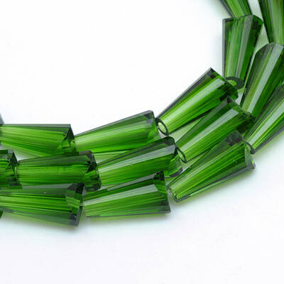 Transparent Glass Bead Strands