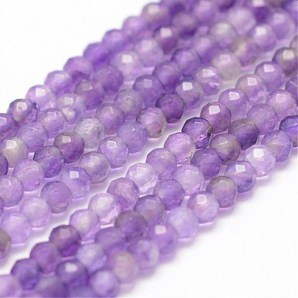 Natural Amethyst Beads Strands